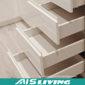 High Gloss White Lacquer Storage Kitchen Cabinets Furniture (AIS-K119)